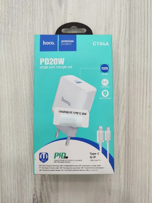 Chargeur Type C 20W