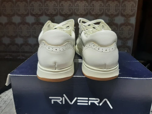 White rivera sneakers