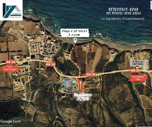 Vente Appartement F2 F3 Béjaïa Beni ksila
