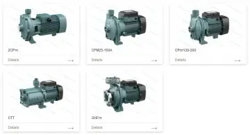 Pompes horizontales | Pompes de surface Centrifuges | Marque: GRANDFAR