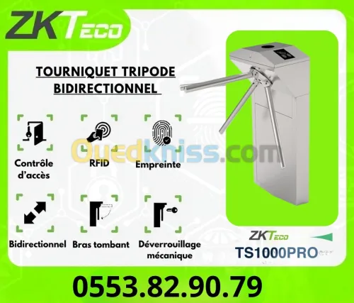 Installation de tourniquets pour acces  Sécurisez et Automatisez les Entrées