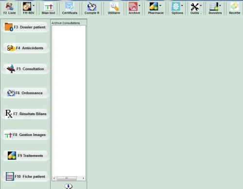 LOGICIEL GESTION DE CABINET UROLOGIE