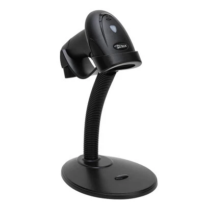 Lecteur de Codes-Barres ET CODE QR POSLUX BRC2D Filaire avec Support
