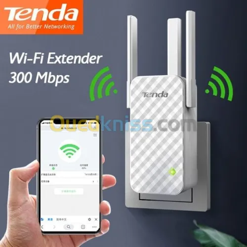 TENDA  Wifi Range Extender Pro A9