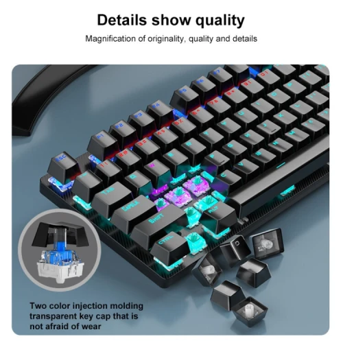 CLAVIER USB GAMER MECANQUE AULA S2022 BLUE SWITCH