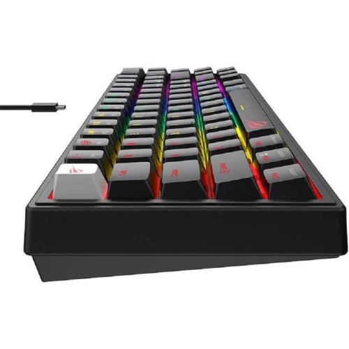 Clavier Mécanique Gaming HAVIT KB874L Compact, RGB et Performant