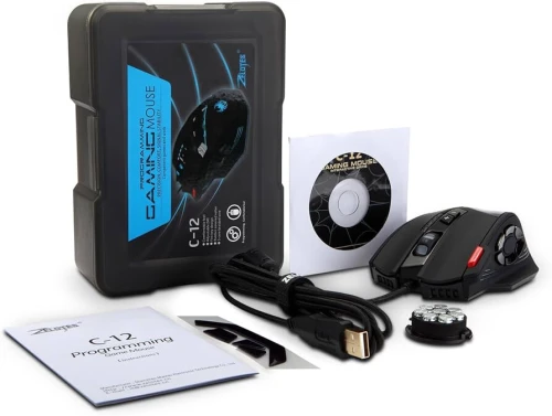 SOURIS GAMING ZELOTES C-12 RGB HAUTE PERFORMANCE