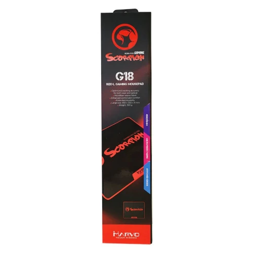 Tapis Souris Gaming Marvo Scorpion G18 450X350X4mm