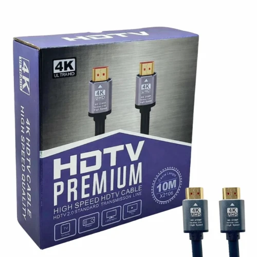 CABLE HDMI 4K 60HZ PREMIUM ( 1.8m / 3m / 5m /10m )
