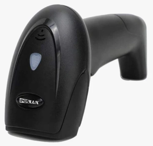 Lecteur de Codes-Barres ET CODE QR POSLUX BRC2D Filaire avec Support