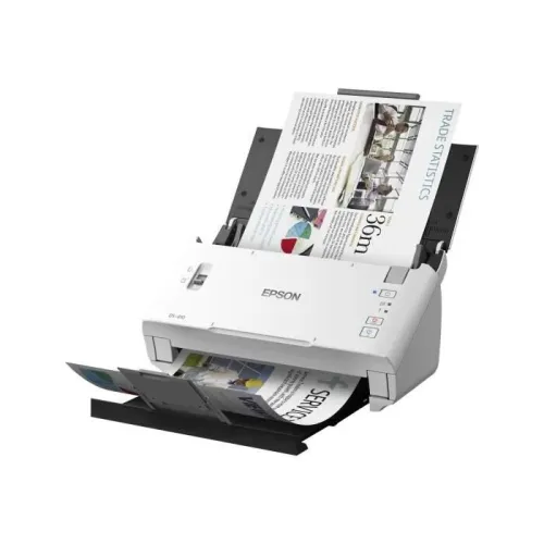 SCANNER EPSON WORKFORCE DS-410 WITH RECTO-VERSO A4 600 X 600DPI A 26PPM MONO COULEUR 3000PJ USB 2.0