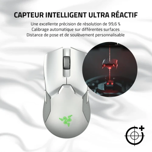 SOURIS RAZER VIPER ULTIMATE WITH CHERGING STATION WIRELESS GAMING HYPERSPEED TECHNOLOGY +20K DPI RGB