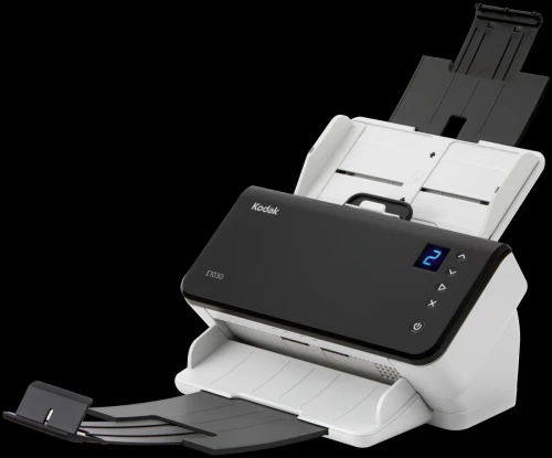 SCANNER KODAK A4 E1030 CHARGEUR WITH RECTO-VERSO A4 600 X 600DPI A 30PPM/60IPM 4000P/J /OCR-CIS/ USB 3.2