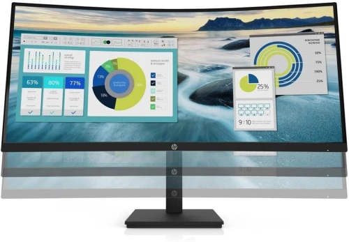 ECRAN HP 34 POUCES P34HC G4 ULTRAWIDE 21:9 CURVED 1500R 3K PLUS/UWQHD/VA 100HZ/5MS 1 HDMI/DP/TYPE-C 100WH ADJUSTABLE/BLUE EYES FILTRE/SPEAKER
