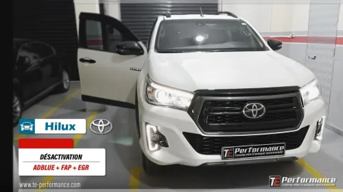 Toyota Hilux Désactivation ( Adblue )  FAP EGR -> solution 0% Risque