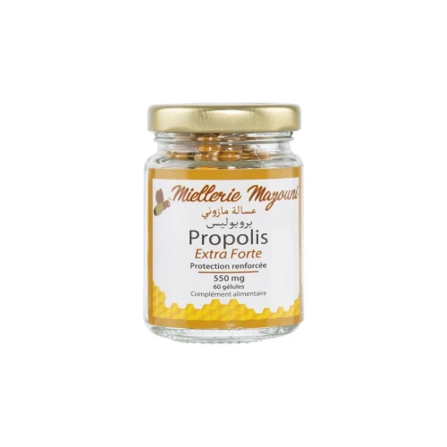 Propolis Extra Forte 550 mg Protection  كبسولات مستخلص البروبوليس الجاف 550 مغ 60 كبسولة