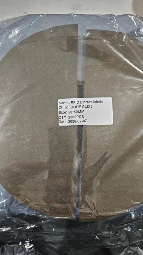 Eiquette rfid pour livre