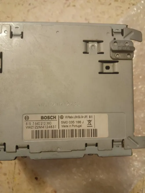 Radio vw BOSCH