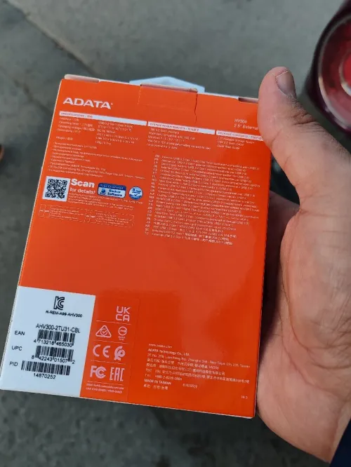 Disque dur externe Adata HV320 HDD 2 TB