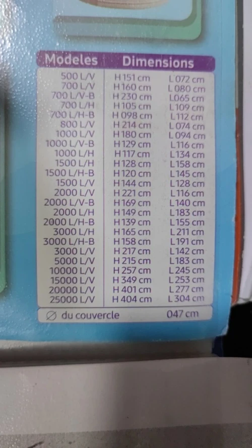 citerne plastique ADARA 3 COUCHE épais