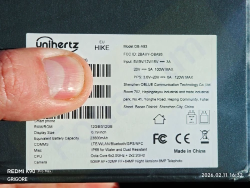 Unihertz 8849 Hike