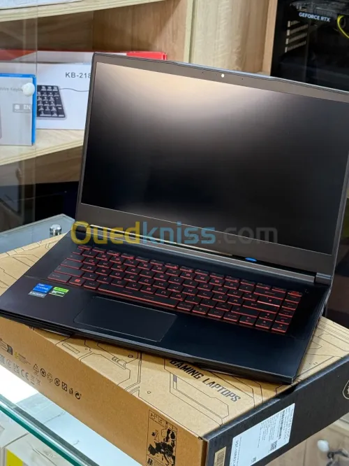 MSI THIN GF63 12UC I5 12450H 16GO 512GO SSD NVIDIA GEFORCE RTX3050 4GO NEUF SOUS EMBALLAGE 