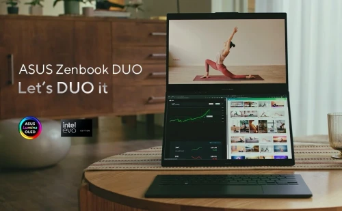 ASUS ZENBOOK DUO UX8406M INTEL ULTRA 155H 16GO DDR5X 1TO SSD OLED TACTILE NEUF SOUS EMBALLAGE