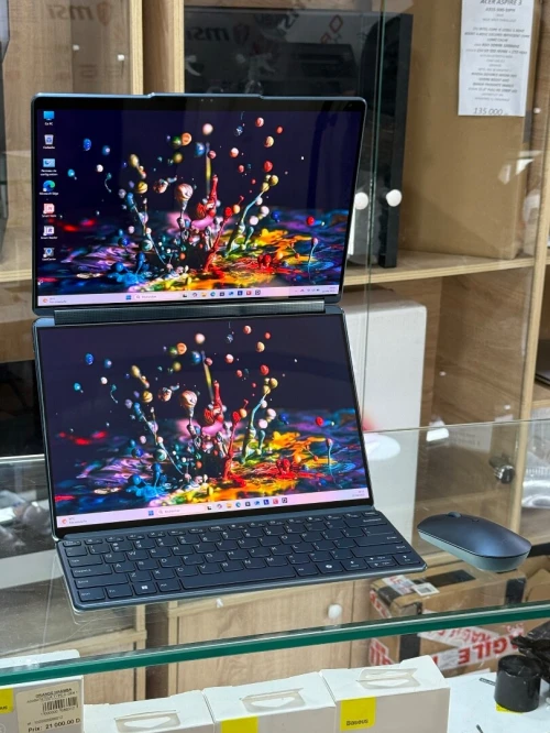 LENOVO YOGA BOOK 9 13IMU9 INTEL CORE ULTRA 7 155U 32GO 1TO SSD 4K OLED TACTILE STYLE SOURIS 