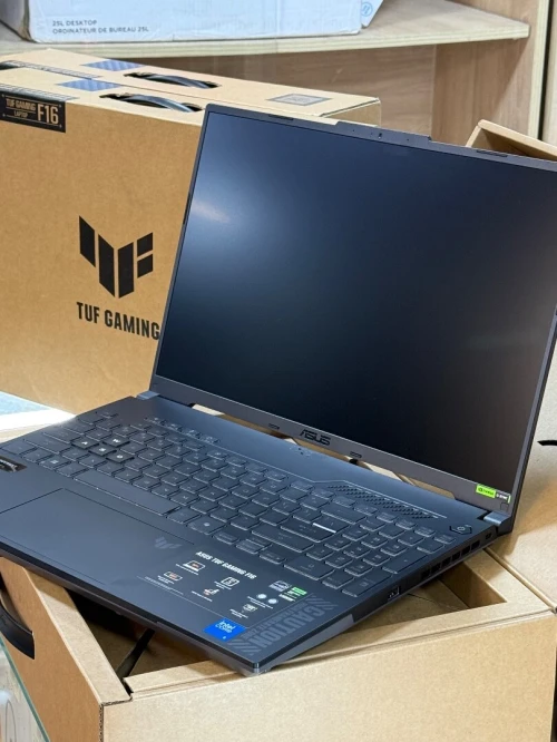 ASUS TUF GAMING F16 FX607VU CORE 5 210H 8GO 512GO SSD NVIDIA GEFORCE RTX4050 6GO NEUF SOUS EMBALLA