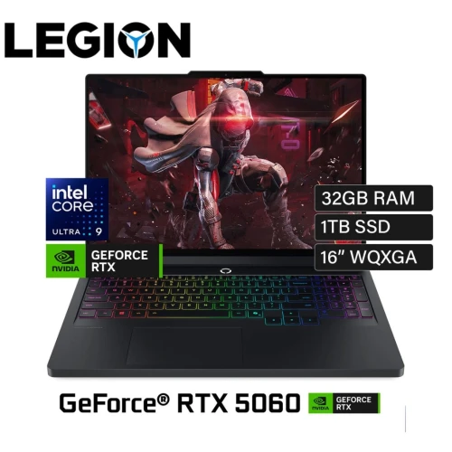 LENOVO LEGION 5 16IAX10 ULTRA 9 275Hx 32GO 1TO SSD NVIDIA GEFORCE RTX5060 8GO GDDR7 NEUF SOUS EMBAL