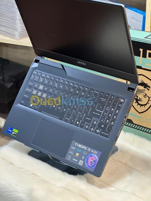 MSI CYBORG 15 B13VFK I7 13620H 16GO DDR5 512GO SSD NVIDIA GEFORCE RTX4060 8GO NEUF SOUS EMBALLAGE 