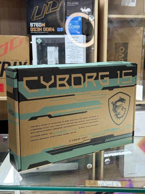 MSI CYBORG 15 A13VE I7 13620H 16GO 1TO SSD NVIDIA GEFORCE RTX4050 6GO GDDR6 NEUF SOUS EMBALLAGE 