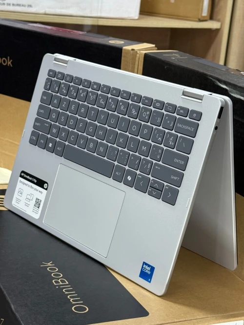 HP OMNIBOOK FLIP 5 FP0013DX INTEL CORE 5 120U 8GO 512GO SSD TACTILE X360 NEUF SOUS EMBALLAGE
