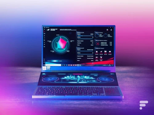 ASUS ROG ZEPHYRUS DUO GX551QR RYZEN 9 5980HX 32GO 1TO SSD NVIDIA RTX3070 8GO GDDR6
