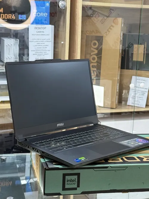 MSI CYBORG 15 A13VE I7 13620H 16GO 1TO SSD NVIDIA GEFORCE RTX4050 6GO GDDR6 NEUF SOUS EMBALLAGE 