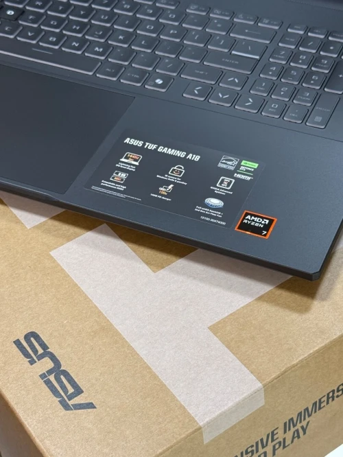 ASUS TUF A18 FA808U RYZEN 7 260 16GO DDR5 1TO SSD NVME NVIDIA GEFORCE RTX5050 8GO GDDR7 NEUF SOUS EMBALLAGE