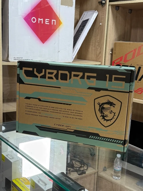 MSI CYBORG 15 A13VE I7 13620H 16GO 1TO SSD NVIDIA GEFORCE RTX4050 6GO GDDR6 NEUF SOUS EMBALLAGE 
