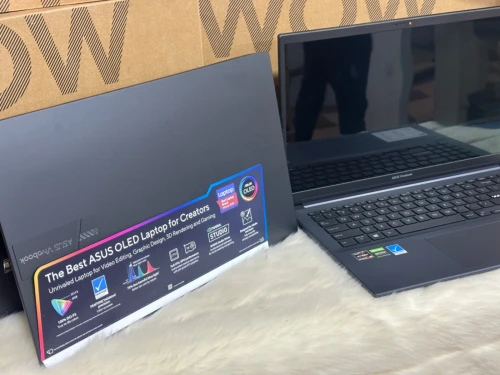 ASUS VIVOBOOK PRO OLED M3500Q AMD RYZEN 5 5600H 8GO 512Go SSD NVIDIA RTX3050 NEUF SOUS EMBALLAGE 