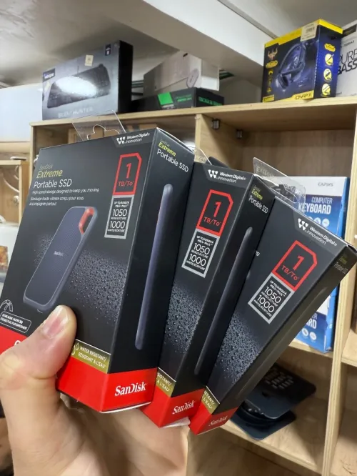 SANDISK EXTERNE SSD 1TO 1050Mo