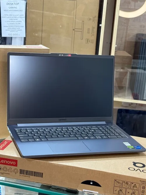 LENOVO LOQ 15IAX9E I5 12450Hx 8GO 512GO SSD NVIDIA GEFORCE RTX4050 6GO NEUF SOUS EMBALLAGE