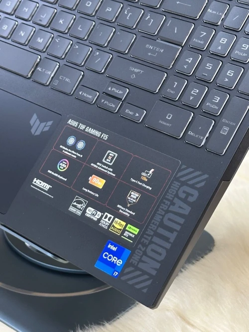 ASUS TUF F15 FX507VU I7 13620H 16GO DDR5 512GO SSD NVIDIA GEFORCE RTX4050 6GO NEUF SOUS EMBALLAGE 