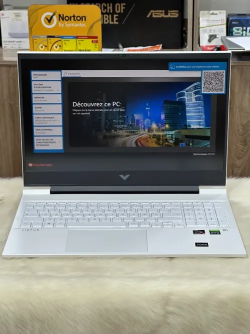 HP VICTUS GAMING 15-EC2XXX AMD RYZEN 7 5800H 16GO 512GO SSD NVIDIA GEFORCE RTX3050Ti 4GO GDDR6 