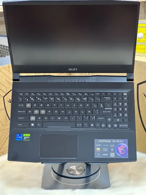 MSI KATANA 15 B13VEK I7 13620H 16GO 1TO SSD NVIDIA GEFORCE RTX4050 6GO GDDR6 NEUF SOUS EMBALLAGE 