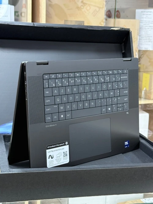 HP OMNIBOOK X FLIP 16 AS0023DX INTEL CORE ULTRA 7 256V 16GO 1TO SSD NVME TACTILE NEUF SOUS EMBALLA
