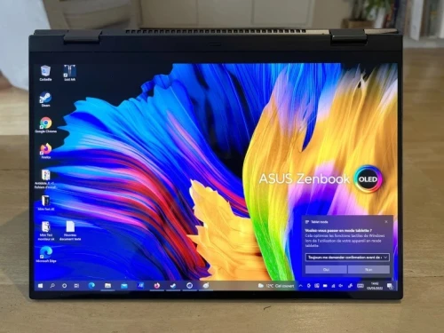 ASUS ZENBOOK FLIP 14 OLED UN5401QAB RYZEN 9 5900HX 16GO 512GO SSD TACTILE X360