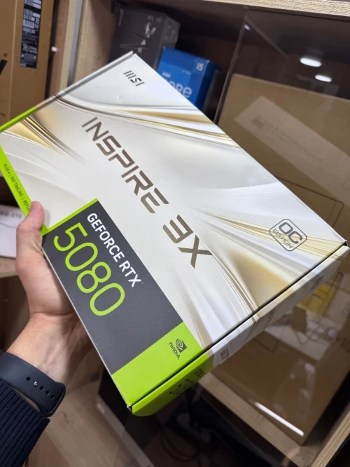 MSI GEFORCE RTX5080 16GO GDDR7 256Bits 3X OC NEUF SOUS EMBALLAGE