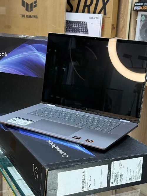 HP OMNIBOOK X FLIP 16 AR0013DX AMD RYZEN AI 5 340 16GO 512GO SSD TACTILE NEUF SOUS EMBALLAGE