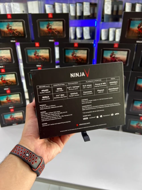 Atomos Ninja V 5" 4K HDMI Enregistreur 4K/HD ProRes/DNX