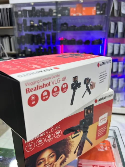 Kit Vlogging Camera Realishot VLG-4K AGFAPHOTO 