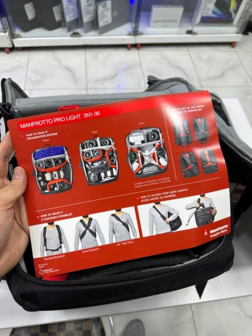 Sac a dos Manfrotto Pro Light 3in1 ORIGINAL